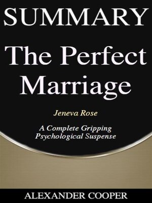 cover image of Summary of the Perfect Marriage